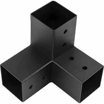 Domax Trámová spojka Y 90, čierna C 92x185x182x1,5