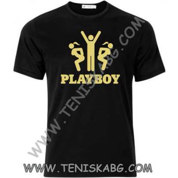 Image 1 of Fruit of the Loom Тениска - Playboy 1