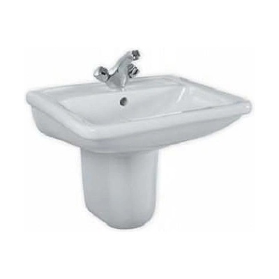 Roca Умивалник TERMA NOVA без отвор за смесител 60cm правоъгълна - егейс (8.10203.050.109.1)