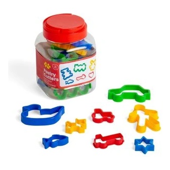 Bigjigs Toys - Буркан с 24 различни формички за сладки (BJ074)