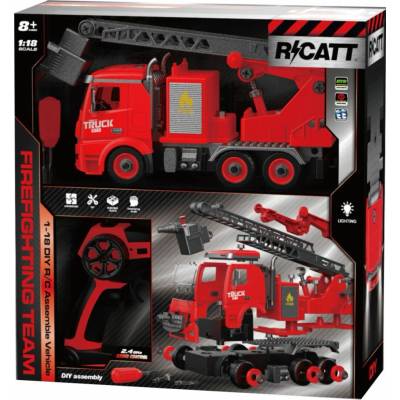 Sparkys R/C stavebnica hasičského vozidla 74 dielov 1:18