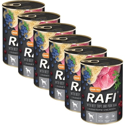 Rafi Adult Beef Tripe and Pork Ham 6 x 400 g