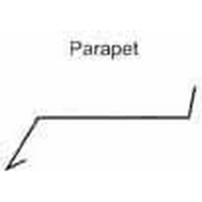 BLIX parapet Pozink 0,55 x 240 mm