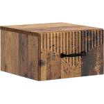 vidaXL Спален шкаф с монтаж на стена Старо дърво 34, 5 x 33 x 20 см (898951)