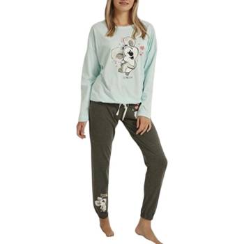 Пижама в светлосиньо и сиво с коала