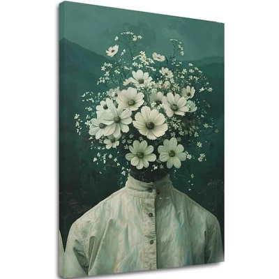 Obraz Flower Head | Talianske plátno - 100x150 cm