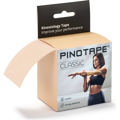 Pino Tape Therapy Kineziologický tejp Svetlobéžová 5 cm x 5 m