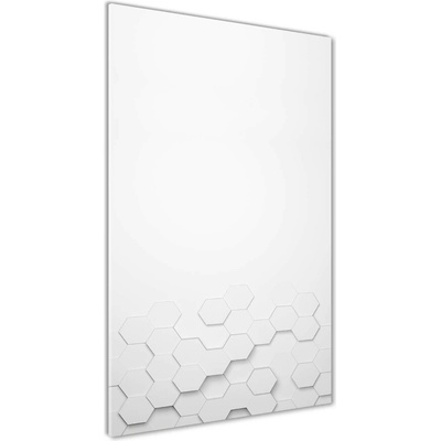 Vertikálny fotoobraz na skle Šesťuholníky pozadia 50x100 cm