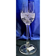 skleneny.shop Skleničky na likér Swarovski krystal ručně broušené dekor Kanta dárkové balení satén L-s578 2 x. 6 x 60 ml