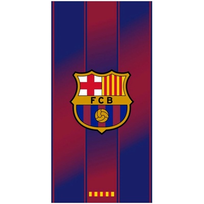 FC Barcelona osuška FC Barcelona modro vínová 70 x 140 cm