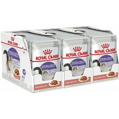 Royal Canin Sterilised Gravy v šťave 36 x 85 g