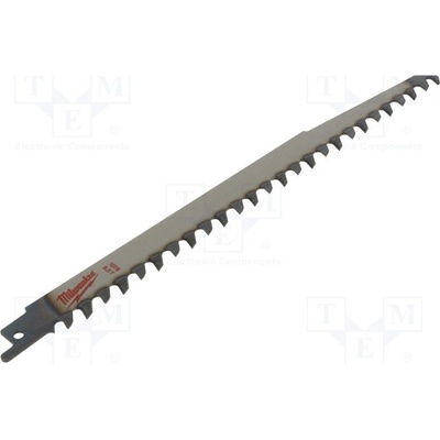 Milwaukee 48001078 Pilový list Sawzall na dřevo a plasty 240 mm (3ks)