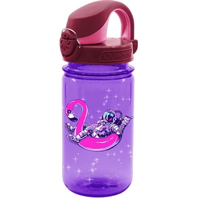 Nalgene OTF Kids Устойчива детска бутилка 0, 35 л лилав астронавт (078762)