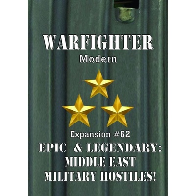 Dan Verseen Games Warfighter Modern Epic & Legendary: Middle-East Military Hostlies