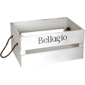 Horecano CN-Дървена касетка 36x25x17cm БЯЛА ZM18-4 (181155 -2) (01981417)