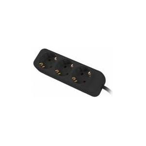 Lanberg Schuko 3 Way Multi-socket Adapter Lanberg 2500 W 1, 5 m Black - mallbg - 23,70 лв
