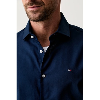 Tommy Hilfiger риза мъжка от памук (MW0MW43747)