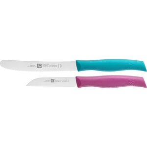ZWILLING Комплект ножове twin grip, комплект от 2 бр. , черен, zwilling (zw38099002)