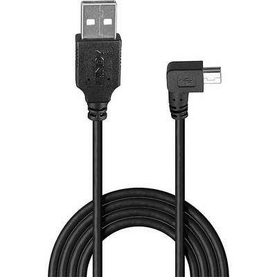 Lindy Кабел Lindy, от USB-A(м) към USB Mini B(м), 0.5m, черен (LNY-31970)