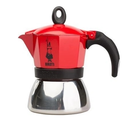 Bialetti Moka Induction 6 červená
