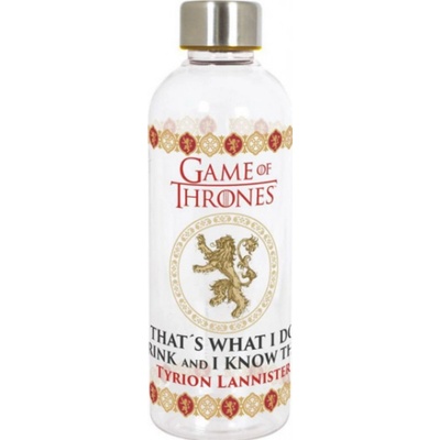 Epee Hra o Trůny Game of Thrones Hydro Plastová láhev s licenčním motivem 850 ml