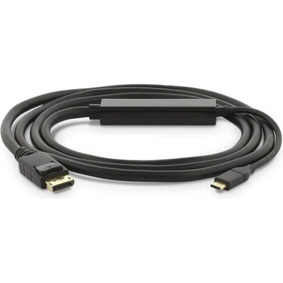 LMP USB-C to DisplayPort Cable - кабел за свързване от USB-C към DisplayPort (180 см) (черен)