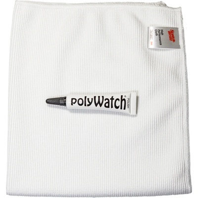 PolyWatch Полиращ крем PolyWatch за акрилни часовници с микрофибърна кърпа