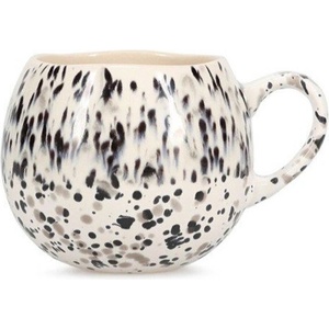 Salt&Pepper Черно-бял глинена чаша 460 ml Muggies - Salt&Pepper (854149)