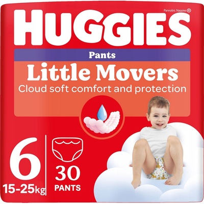 Huggies Little Movers Pants 6 30 ks