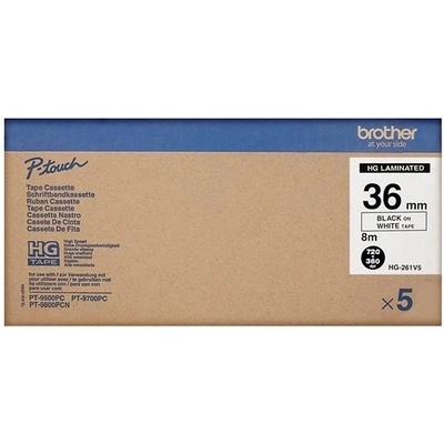 Brother HGE-261, originálna páska, 5-pack