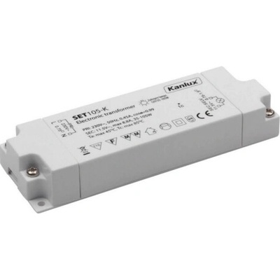 Elektronický transformátor Kanlux SET105-K 230/12VAC 35-105W 01426 – Hledejceny.cz