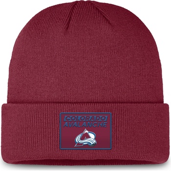 Fanatics pánská zimní čepice Colorado Avalanche Authentic Pro Rink Prime Cuffed