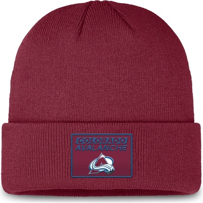 Fanatics pánská zimní čepice Colorado Avalanche Authentic Pro Rink Prime Cuffed