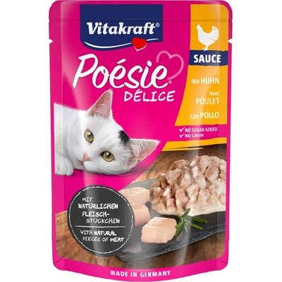 Vitakraft Poésie Délice kuřecí 23 x 85 g