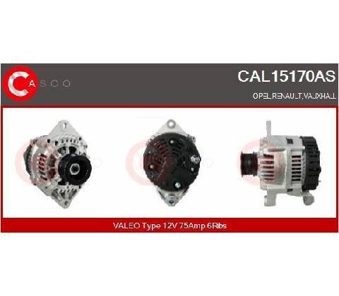 Generátor CASCO CAL15170AS