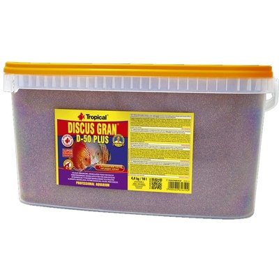 Tropical Discus Gran D-50 Plus 10л/4, 4кг