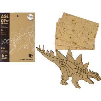 mamido Drevené 3D Puzzle Stegosaurus 41 ks