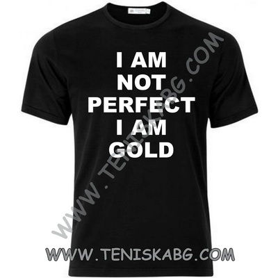 Fruit of the Loom I am not perfect. . . . gold