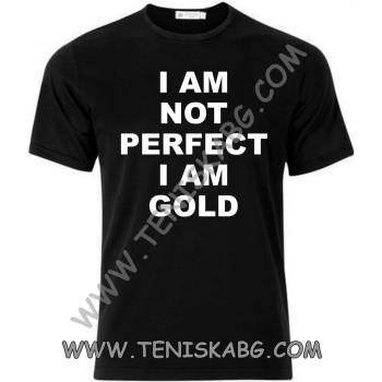 Fruit of the Loom I am not perfect. . . . gold