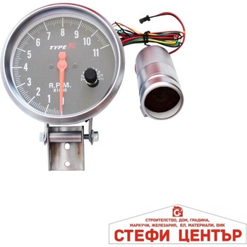 Image 1 of Paolo Оборотомер 8105 - Бял 5 инча (8004)