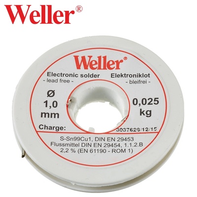 WELLER El99/1-100 Тинол 1 мм, 100 грама (wel t0054025199)