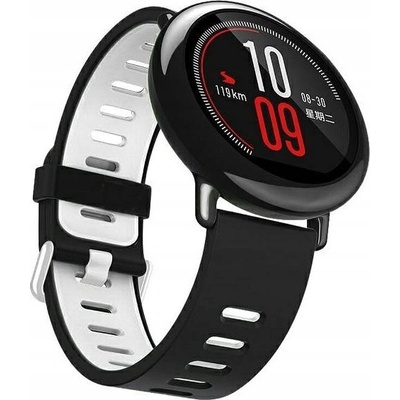 Beline Каишка за часовник Beline Double Color, силиконова, черно-бяла, 22мм ( )