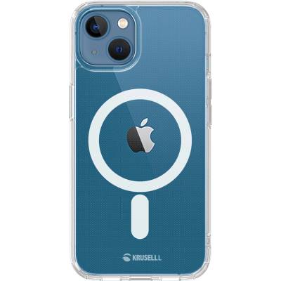 Krusell Гръб Krusell Magnetic Clear Cover за iPhone 13 Mini - Прозрачен
