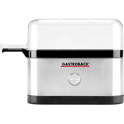 Gastronoma Уред за варене на яйца Gastroback - Mini, 350W, 3 яйца, бяла (GAS.42800)