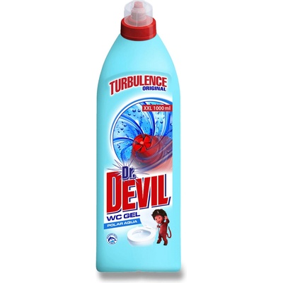 Dr. Devil WC gel Turbulence Original Polar Aqua 1 l – Zboží Dáma