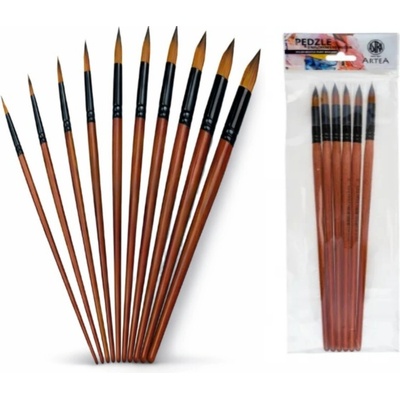 Okrúhly profesionálny nylonový štetec Astra Art&Hobby – veľkosť 10, 315120007