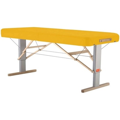 Clap Tzu Linea Physio Prenosný elektrický masážny stôl Farba: PU žltá (sun) Rozmery: 192 x 65 cm Doplnky: sieťové napájanie od 192 x 65 cm 29 kg 13 farieb