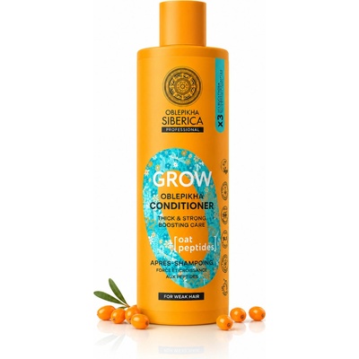 Natura Siberica Oblepikha Siberica O Grow Oat Peptides Shampoo 400 ml