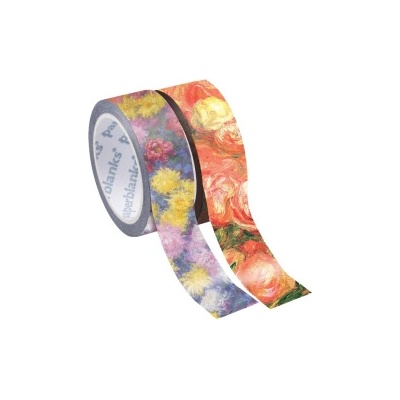 Paperblanks Monet's Chrysanthemums/Renoir, Letter to Morisot (1892) Washi Tape Mixed Pack | Paperblanks