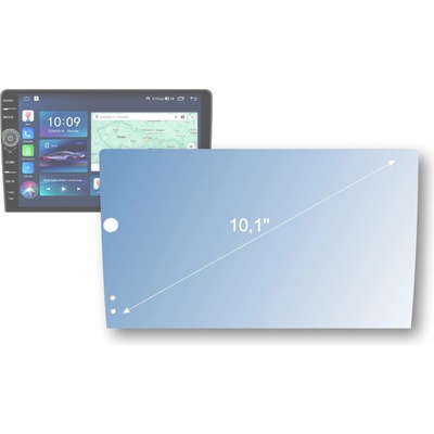 Everest antireflexní ochranné nano sklo FO02 - 10,1'' – Zboží Živě